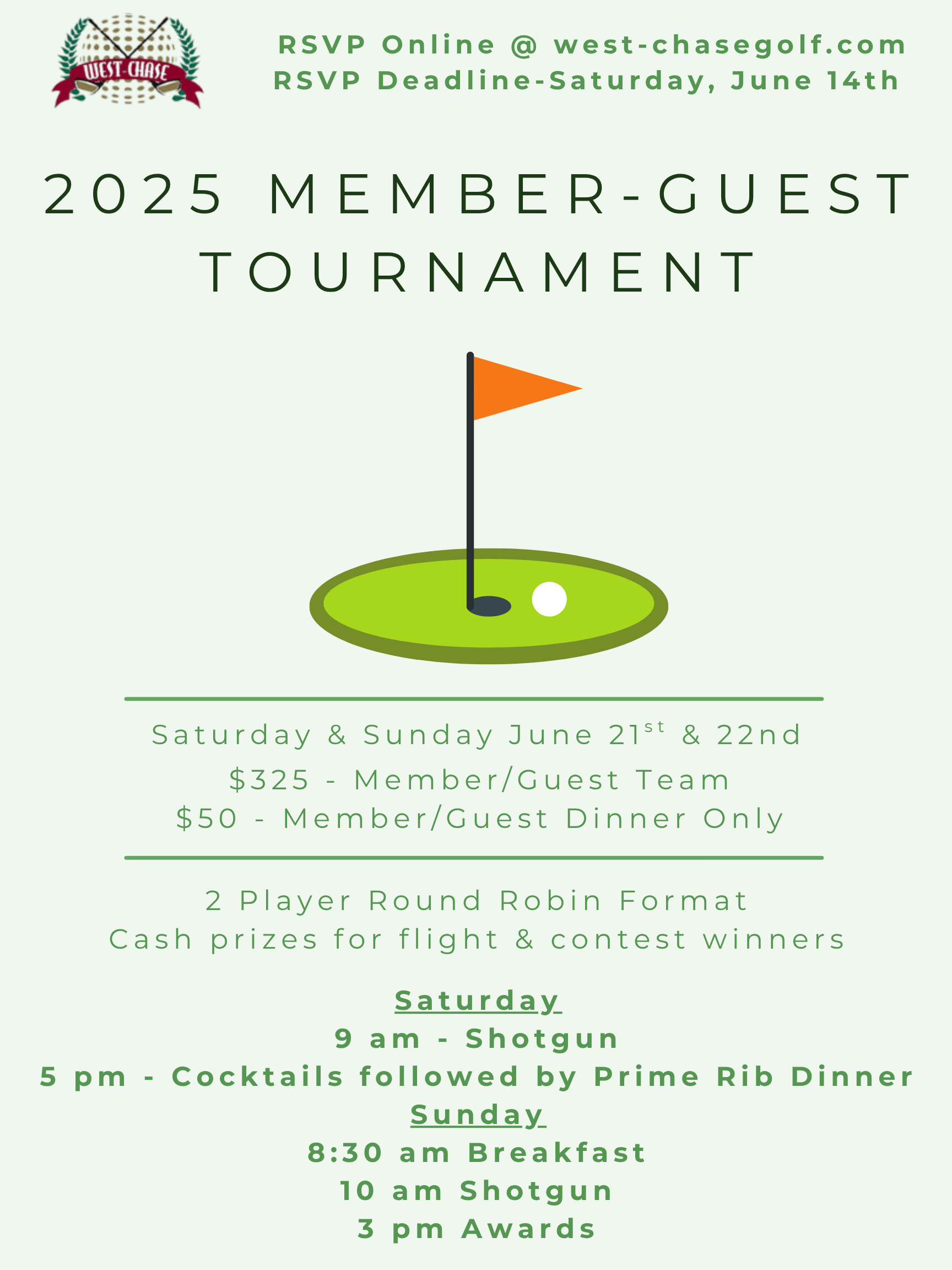 2025 Member Guest Flyer